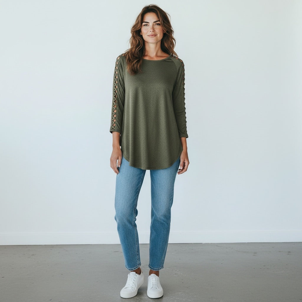 Green In San Francisco Women-Tops, Small